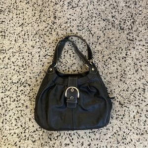 Black coach bag